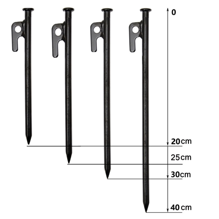 6 PCS 30cm Outdoor Camping Windproof Fixed Canopy Ground Nails - Tents & Accessories by PMC TechLife | Online Shopping South Africa | PMC TechLife