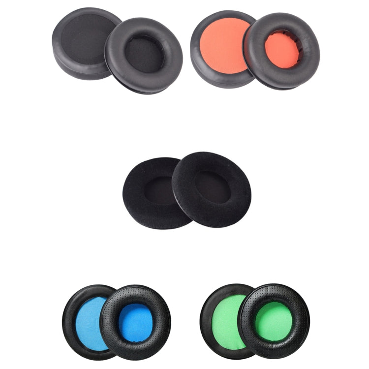 2 PCS Headset Sponge Earmuffs For Razer Kraken 7.1 V1 Pro, Colour: Black+Black Net - Earmuff & Pad by PMC TechLife | Online Shopping South Africa | PMC TechLife