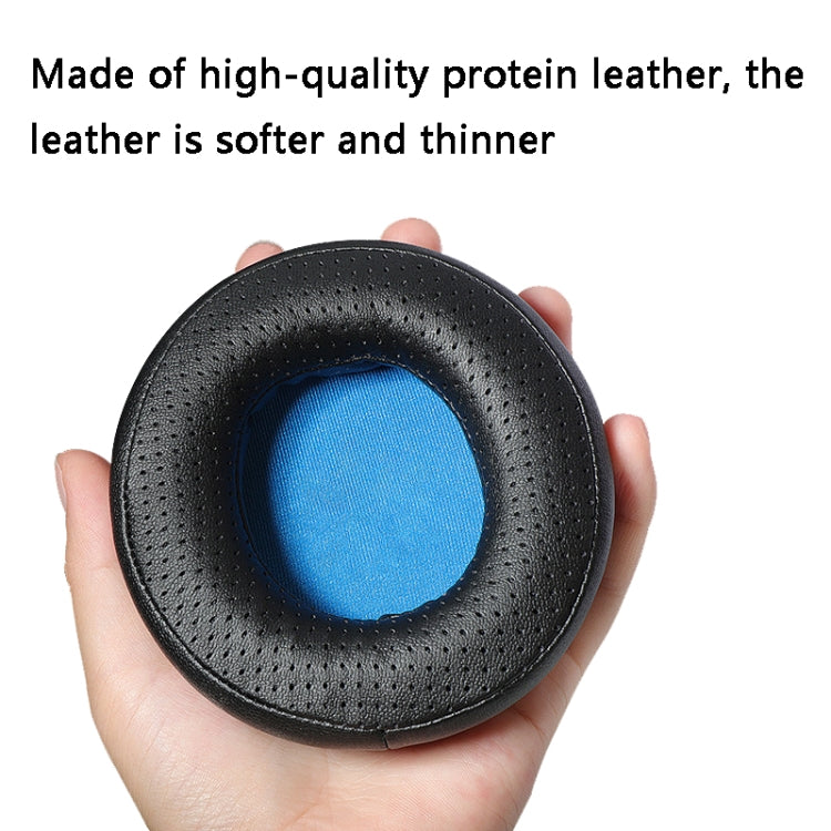 2 PCS Headset Sponge Earmuffs For Razer Kraken 7.1 V1 Pro, Colour: Black+Black Net - Earmuff & Pad by PMC TechLife | Online Shopping South Africa | PMC TechLife