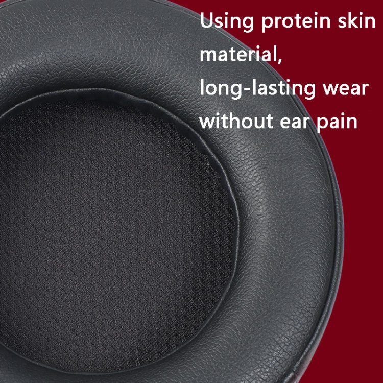 2 PCS 001 Headset Earmuffs with Snap-fit for Corsair Virtuoso RGB, Spec: Gray Lambskin - Earmuff & Pad by PMC TechLife | Online Shopping South Africa | PMC TechLife