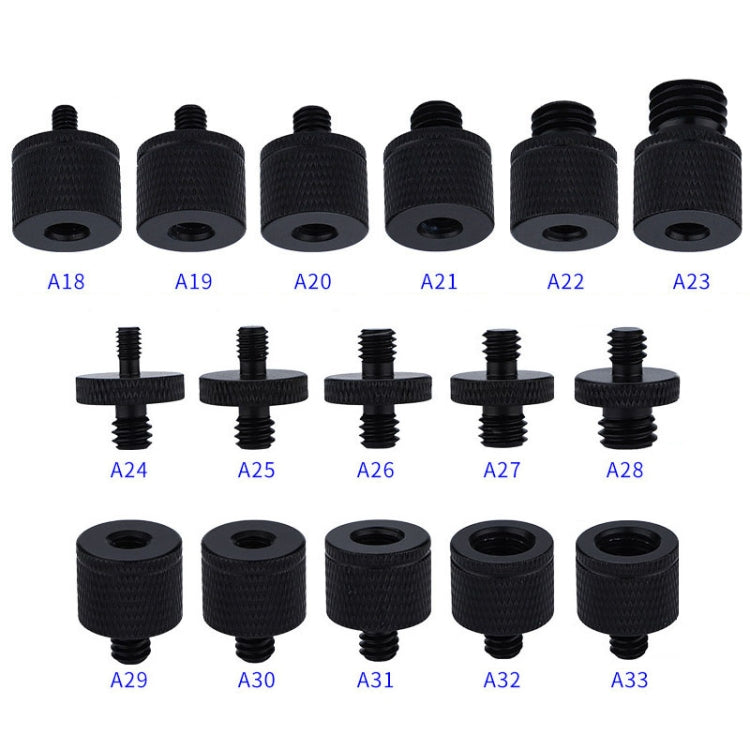 4 PCS Screw Adapter A25 1/4 Male to M5 Male Screw -  by PMC TechLife | Online Shopping South Africa | PMC TechLife