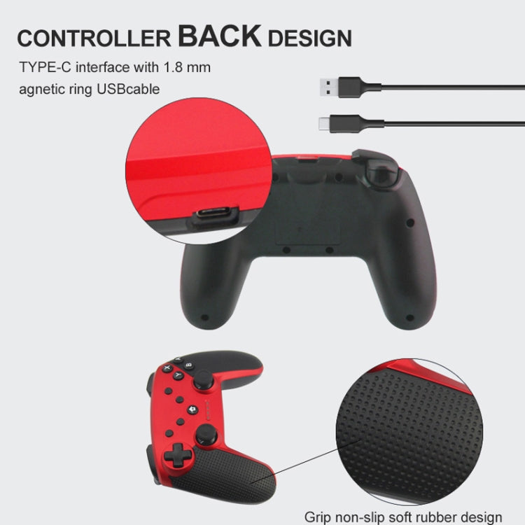 HS-SW520 3 In 1 Gamepad For Switch / PC / Android(Black) - Gamepads by PMC TechLife | Online Shopping South Africa | PMC TechLife