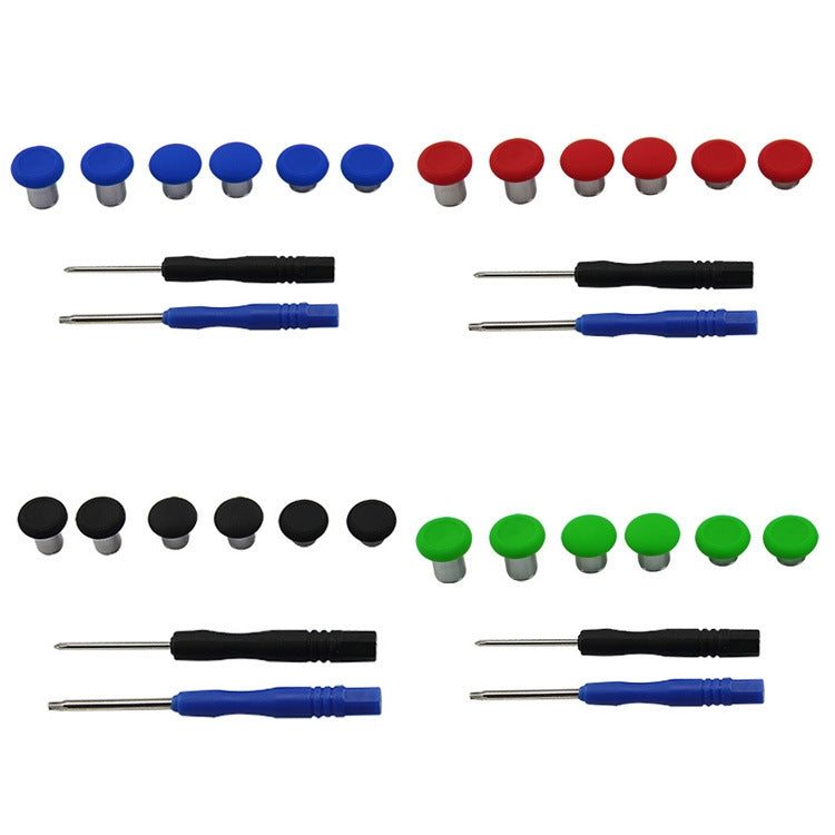 6 PCS Button Accessories For PS4 / Switch / Xbox One(Black) - Switch Spare Parts by PMC TechLife | Online Shopping South Africa | PMC TechLife
