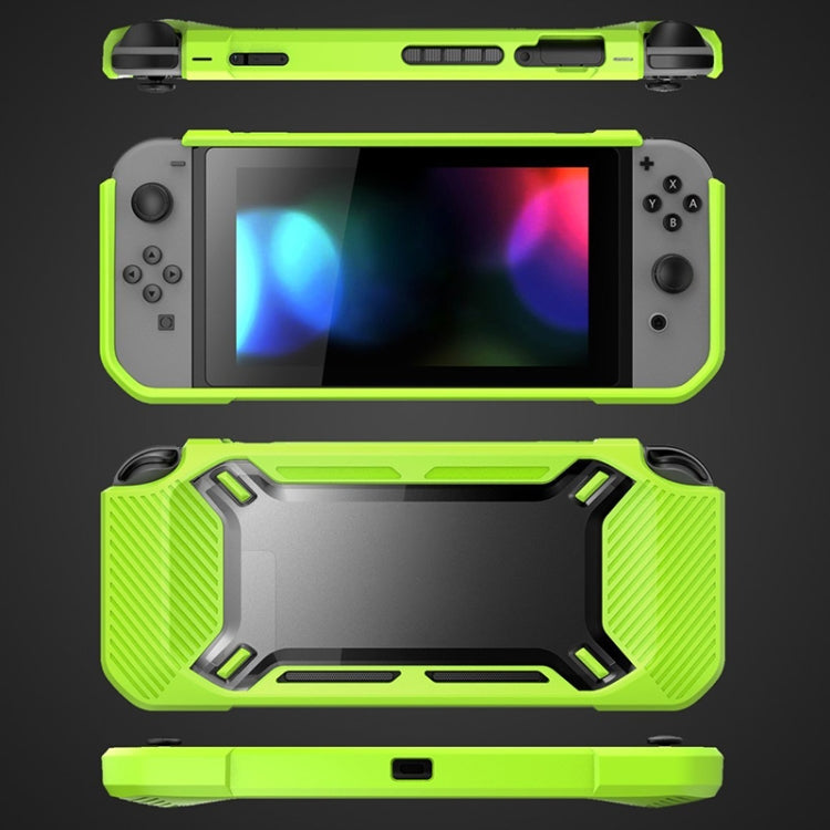 Scratch-Resistant Back Cover For Nintendo Switch(Green + Blue) - Cases by PMC TechLife | Online Shopping South Africa | PMC TechLife