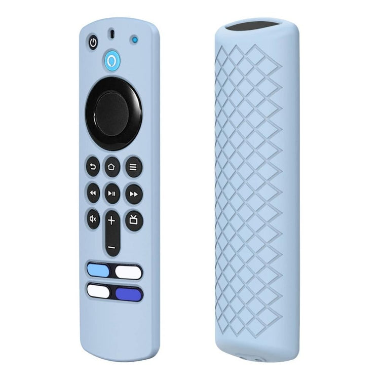 2 PCS Silicone Shell For Alexa Voice Remote 3rd Gen&TV Stick 3rd Gen(Blue) - Remote Control Covers by PMC TechLife | Online Shopping South Africa | PMC TechLife