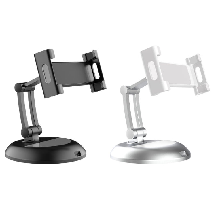 PB-45S Desktop Foldable Stand, For 5-12.9 Inch Mobile Phone/Tablet(Silver) - Desktop Holder by PMC TechLife | Online Shopping South Africa | PMC TechLife