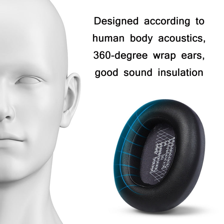 1 Pair Sponge Earphone Cover For JBL Live 650BT/660NC/Duet(Skin Tone) - Earmuff & Pad by PMC TechLife | Online Shopping South Africa | PMC TechLife