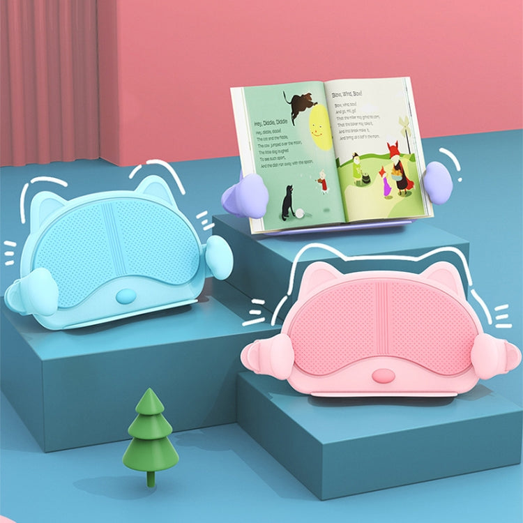 Cat Shape Retractable Tablet Stand(Purple) - Desktop Holder by PMC TechLife | Online Shopping South Africa | PMC TechLife