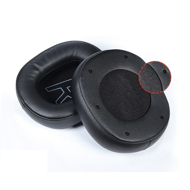 1 Pair Sponge Headset Cover For Edifier Hecate G2(Black-Protein Skin) - Earmuff & Pad by PMC TechLife | Online Shopping South Africa | PMC TechLife