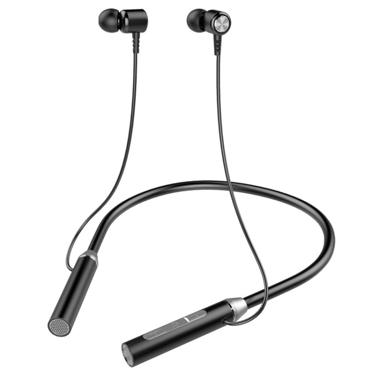 BT-63 Wireless Bluetooth Neck-mounted Magnetic Headphone(Black) - Neck-mounted Earphone by PMC TechLife | Online Shopping South Africa | PMC TechLife