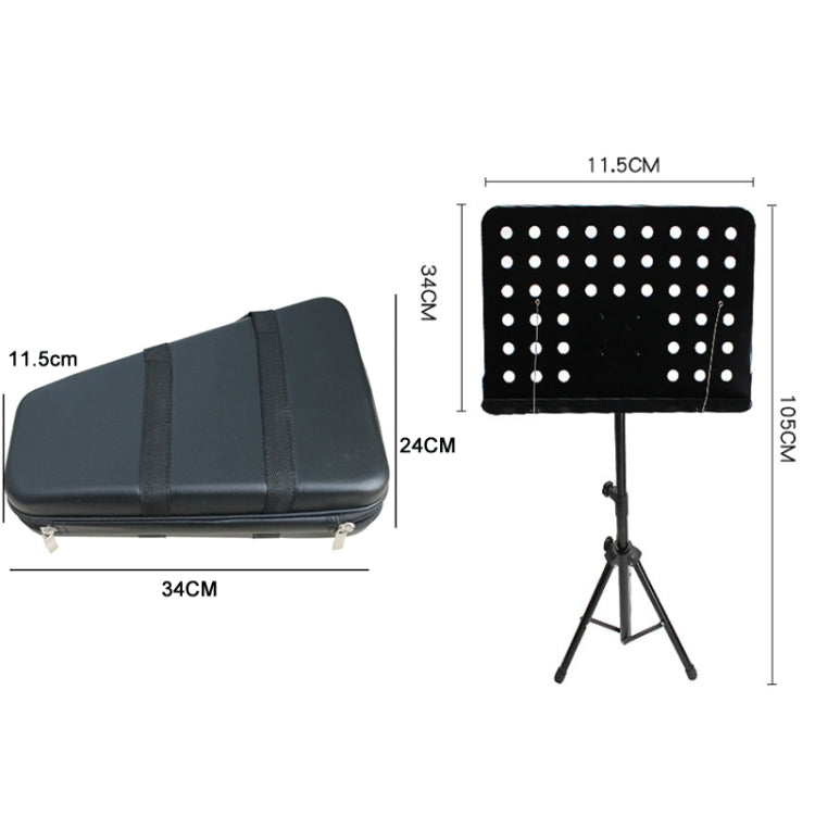 JZ-35 16-Tone Double Row Carillon Orff Percussion Instrument, Color: Silver With Shelf - free shipping - PMC TechLife - Order now!