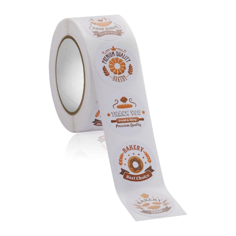 Bakery Cake Shop Cartoon Cute Sticker Decorative Sealing Sticker, Size: 2.5cm / 1 Inch(HA021) - Sticker & Tags by PMC TechLife | Online Shopping South Africa | PMC TechLife