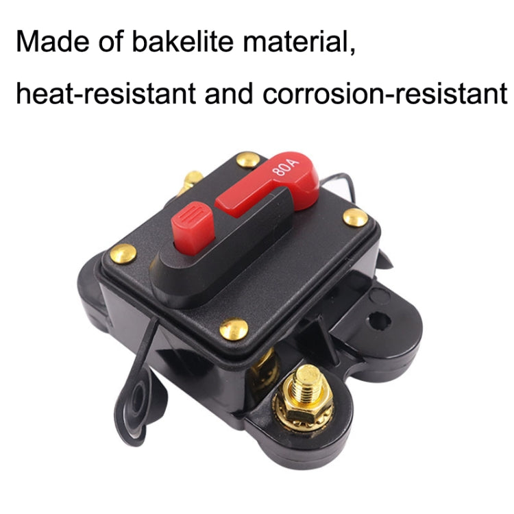 CB2 Car RV Yacht Audio Modification Automatic Circuit Breaker Switch, Specification: 150A - Fuse by PMC TechLife | Online Shopping South Africa | PMC TechLife