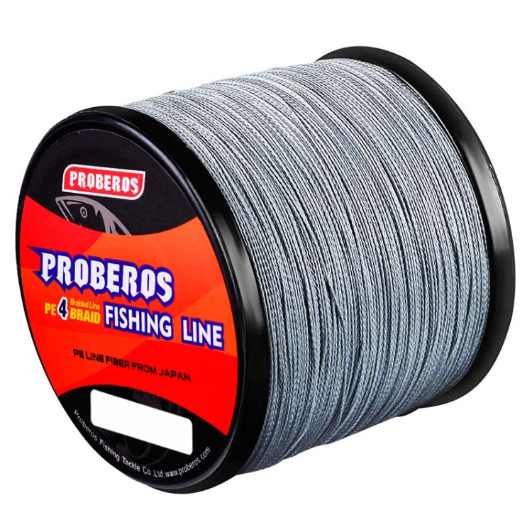 PROBEROS 4 Edited 300M Fish Line, Line number: 2.0 / 25LB(Grey) - Fishing Lines & Ropes by PROBEROS | Online Shopping South Africa | PMC TechLife | Buy Now Pay Later Mobicred