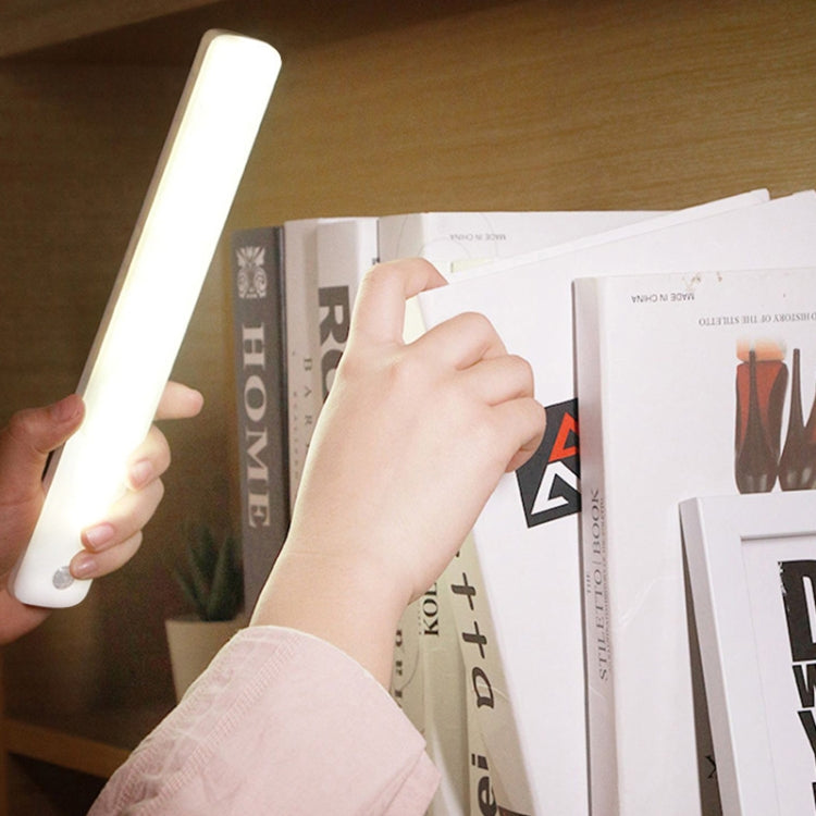 Magnetic Rechargeable Cabinet Bedside Human Body Induction Lamp, Specification: 400 mAh Without Switch 15cm(White Light) - Sensor LED Lights by PMC TechLife | Online Shopping South Africa | PMC TechLife