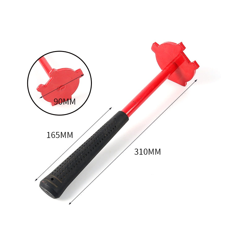 200L Universal Oil Drum Cap Opener(Black Red) - free shipping - PMC TechLife - Order now!