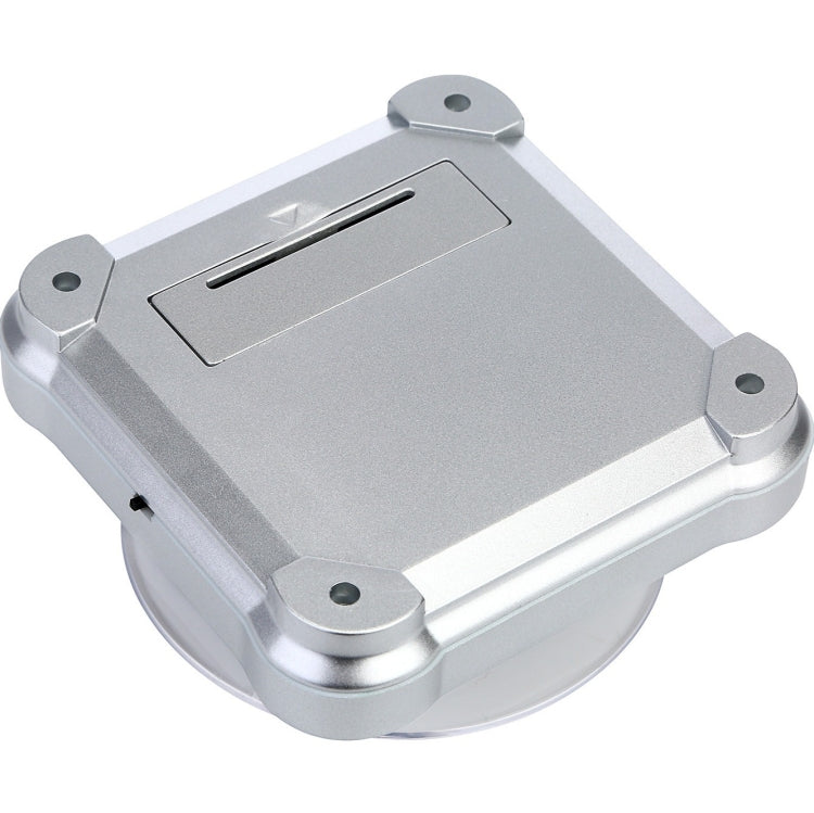 Solar Turntable Mobile Phone Stand Display Stand With Coloful Light(Gold) - Desktop Holder by PMC TechLife | Online Shopping South Africa | PMC TechLife