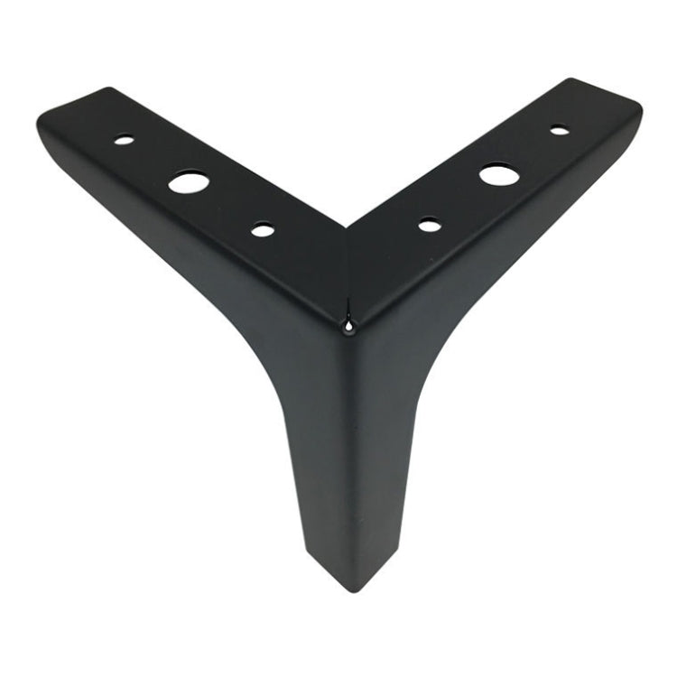 LH-J0016 Metal TV Cabinet Sofa Leg, Height: 10cm(Matte Black) - Furniture Accessories by PMC TechLife | Online Shopping South Africa | PMC TechLife