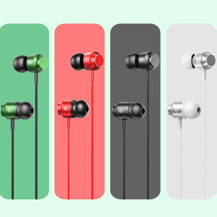 TS902 Metal In-Ear USB-C / Type-C Game Earphone, Cable Length: 1.2m(Green) - free shipping - PMC TechLife - Order now!