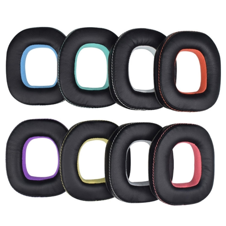 2pcs Sponge Earpad For Logitech Astro A50 Gen3/Gen4 Headset(Black+Purple) - Earmuff & Pad by PMC TechLife | Online Shopping South Africa | PMC TechLife | Buy Now Pay Later Mobicred