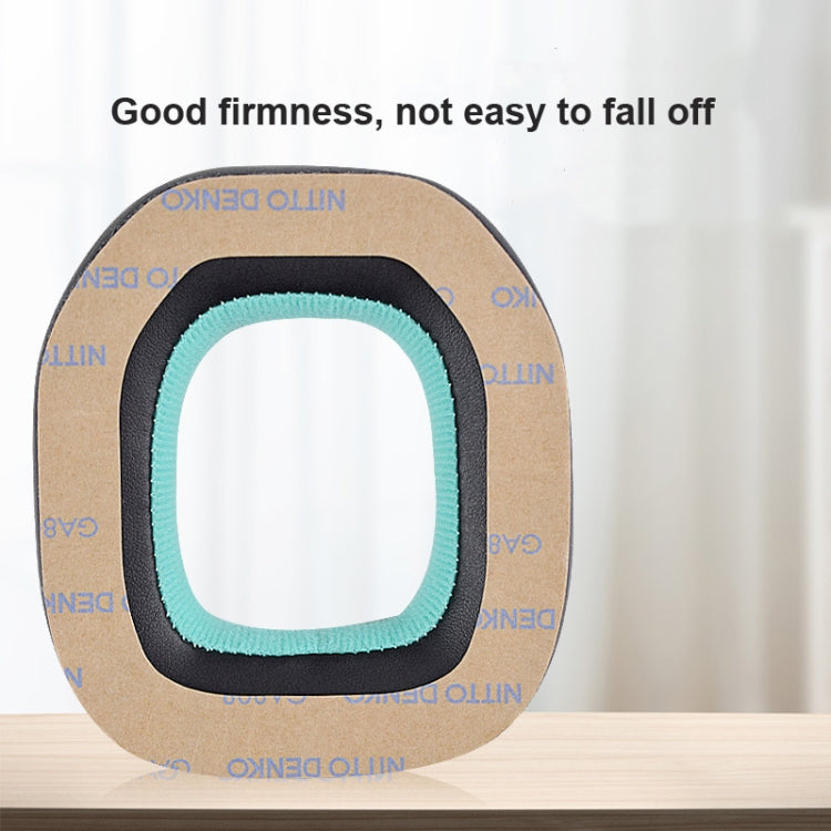 2pcs Sponge Earpad For Logitech Astro A50 Gen3/Gen4 Headset(Black+Pink) - Earmuff & Pad by PMC TechLife | Online Shopping South Africa | PMC TechLife | Buy Now Pay Later Mobicred