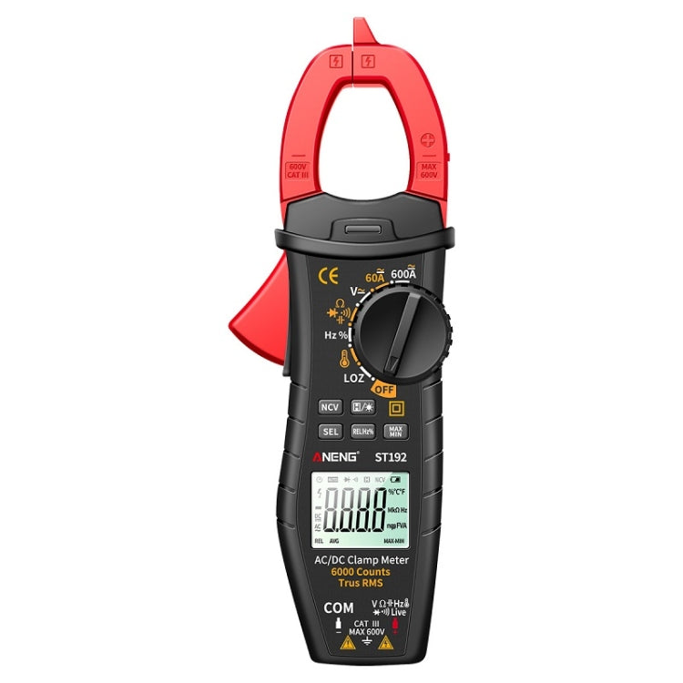 ANENG ST192 600A DC Current Multifunctional AC And DC Clamp Digital Meter - free shipping - PMC TechLife - Order now!