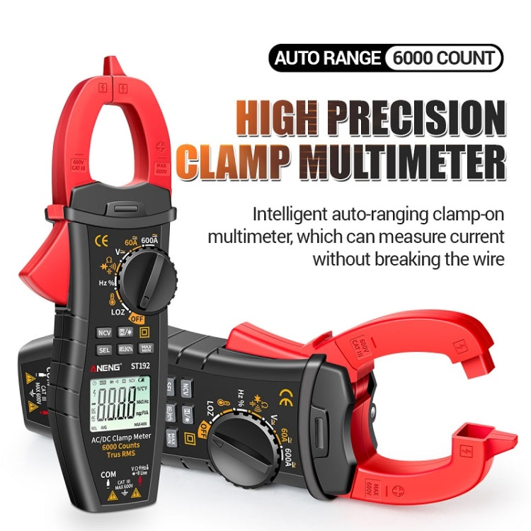 ANENG ST192 600A DC Current Multifunctional AC And DC Clamp Digital Meter - free shipping - PMC TechLife - Order now!
