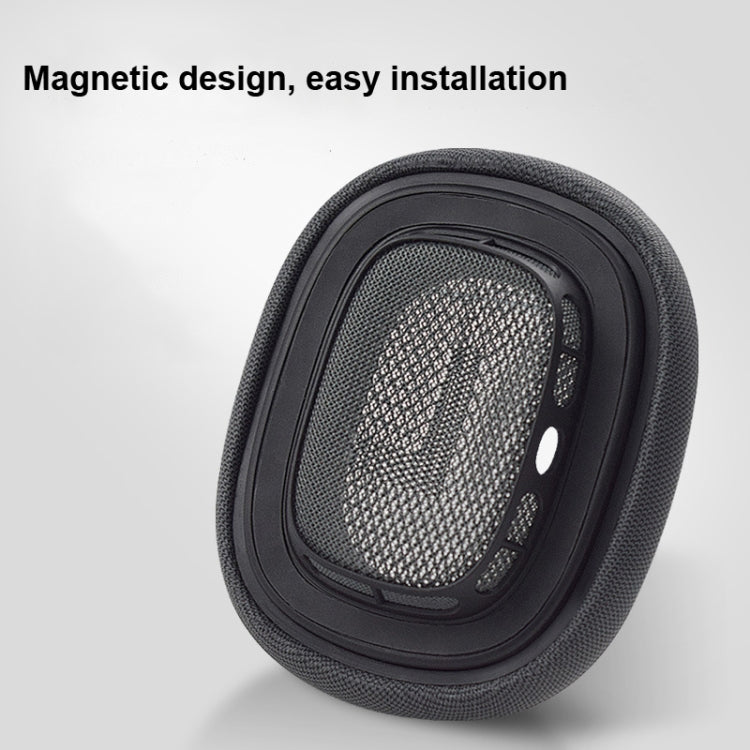 2 PCS Foam Earpads Earmuffs For AirPods Max(Mesh Light Gray) - Earmuff & Pad by PMC TechLife | Online Shopping South Africa | PMC TechLife | Buy Now Pay Later Mobicred