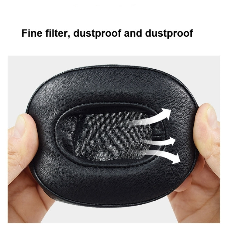 1 Pair Headset Earmuffs For Audio-Technica ATH-M50X/M30X/M40X/M20X, Spec: Black-Ice Gel - Earmuff & Pad by PMC TechLife | Online Shopping South Africa | PMC TechLife