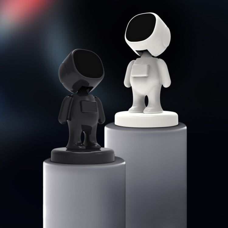 TOPFREE Astronaut Car Bracket Magnetic Adhesive Paste Navigation Car Phone Bracket(Black) - Car Holders by PMC TechLife | Online Shopping South Africa | PMC TechLife