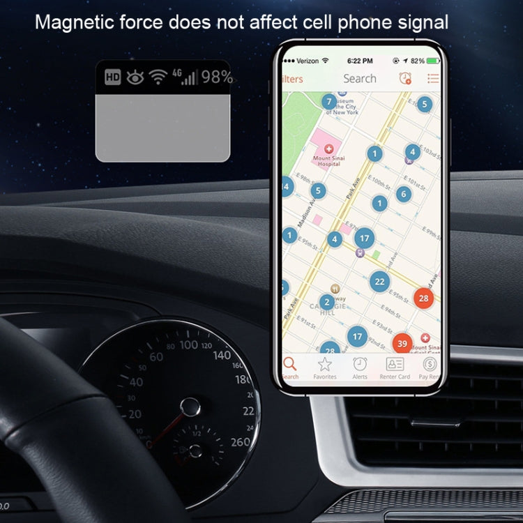 TOPFREE Astronaut Car Bracket Magnetic Adhesive Paste Navigation Car Phone Bracket(Black) - Car Holders by PMC TechLife | Online Shopping South Africa | PMC TechLife