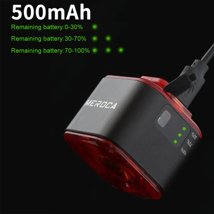 MEROCA XC02 Smart Light-Sensitive Brake Induction Taillight(Cushion Mounting) - free shipping - PMC TechLife - Order now!
