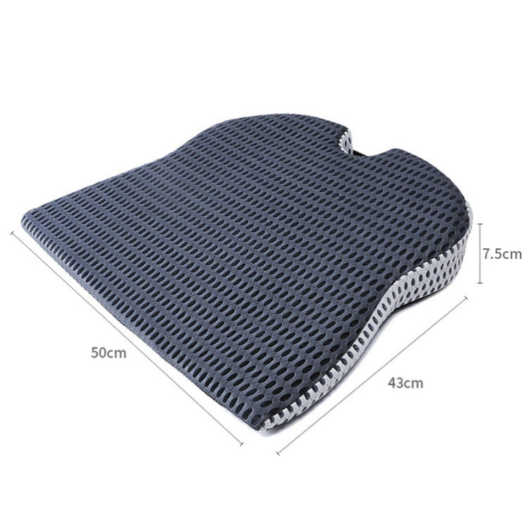 QFC040 U-shaped TThickened Memory Foam Car Seat Cushion(Grey) - Seat Accessories by PMC TechLife | Online Shopping South Africa | PMC TechLife