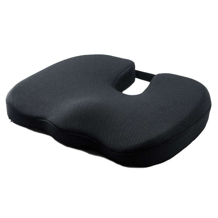 QFC-023 U-shaped Slow Rebound Memory Foam Car Seat Cushion(Black) - free shipping - PMC TechLife - Order now!