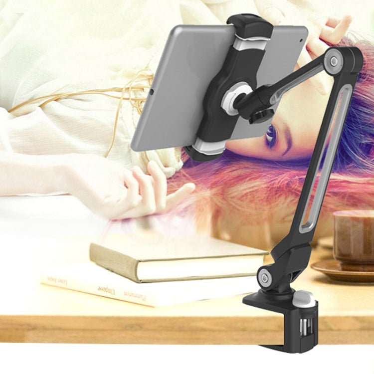 203B Snap-On Lazy Mobile Phone Bracket Bedside Desktop Tablet Bracket(Black) - Lazy Bracket by PMC TechLife | Online Shopping South Africa | PMC TechLife