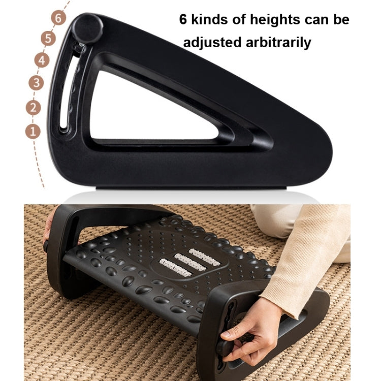 Office Computer Set Up Foot Stool Foot Massage Pedal(Bean Color) - free shipping - PMC TechLife - Order now!