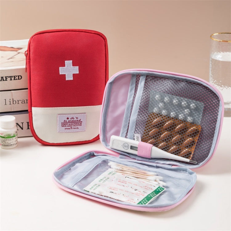 Travel Home Portable Medical Bag, Color: Red Large - free shipping - PMC TechLife - Order now!