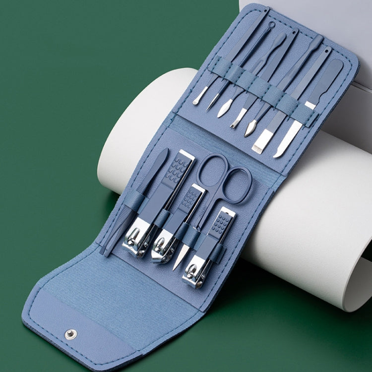 12 in 1 Blue  Convenience Tools Cutting Nails - Nail Clipper by PMC TechLife | Online Shopping South Africa | PMC TechLife