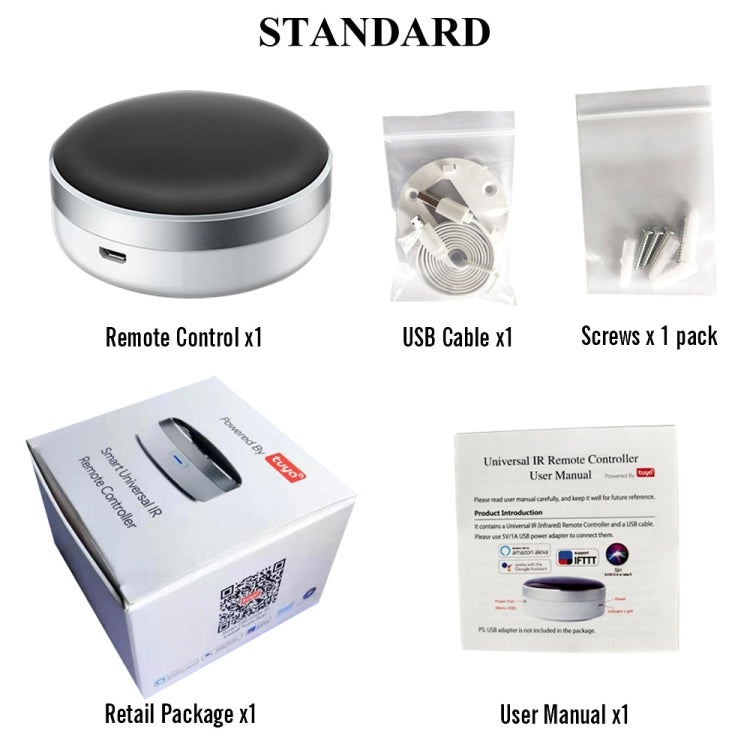 Mobile WiFi Infrared Voice Remote Control Smart Remote Control - Universal by PMC TechLife | Online Shopping South Africa | PMC TechLife