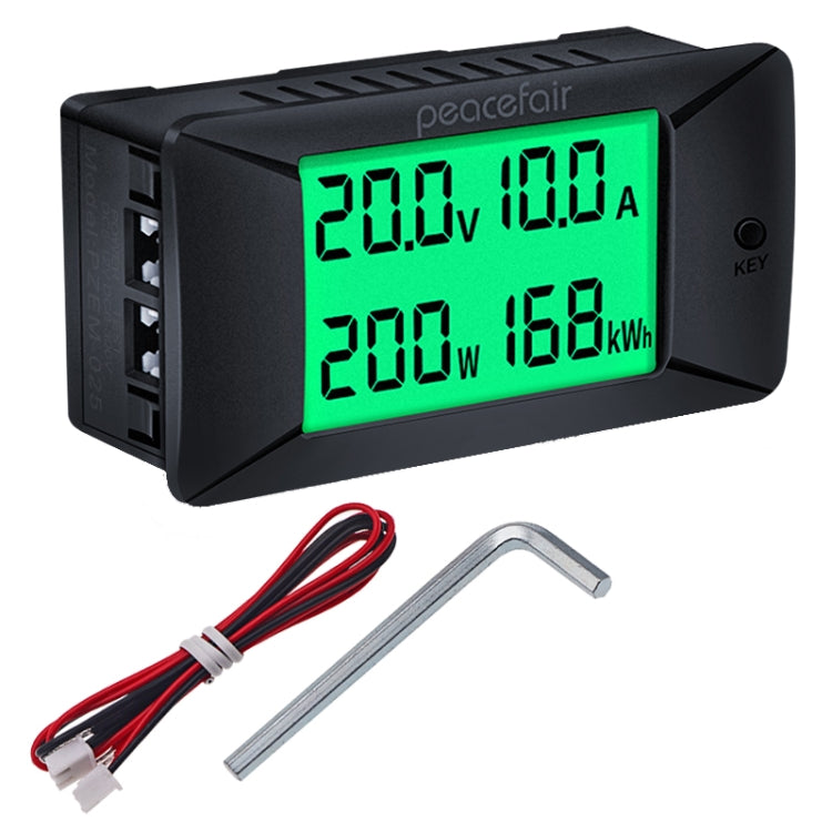 Peacefair PZEM-025 DC Multifunctional DC Digital Display Tester, Specification: 50A - Current & Voltage Tester by Peacefair | Online Shopping South Africa | PMC TechLife | Buy Now Pay Later Mobicred