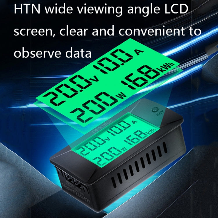 Peacefair PZEM-025 DC Multifunctional DC Digital Display Tester, Specification: 100A - free shipping - PMC TechLife - Order now!