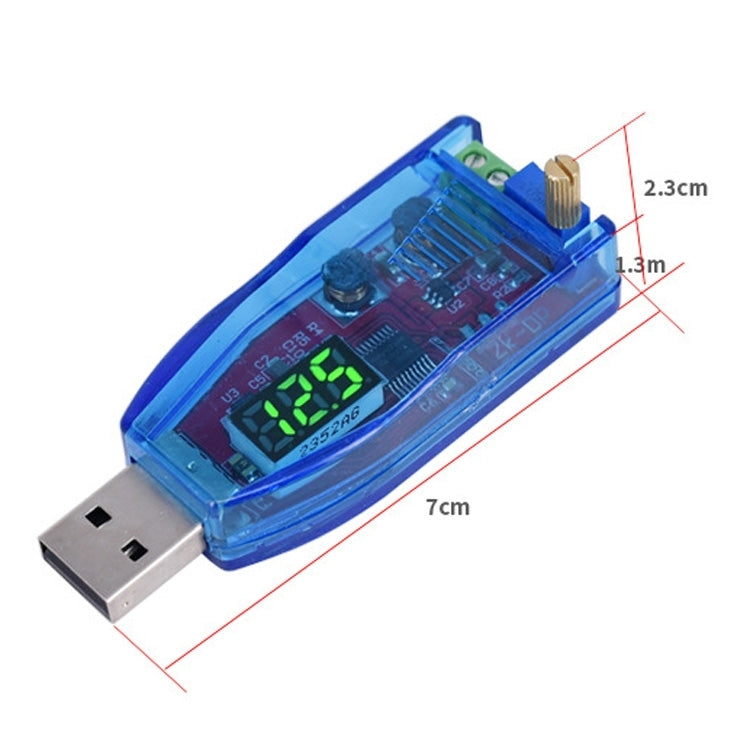 5V To 1-24V DC-DC USB Adjustable Power Supply Regulator Module, Color Random Delivery - Other Accessories by PMC TechLife | Online Shopping South Africa | PMC TechLife