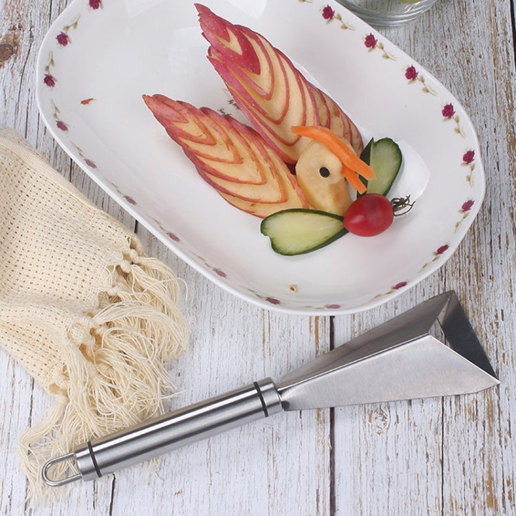 Household Stainless Steel Fruit Carving Knife Shaper Flower-shaped Vegetable Cutter - Cutter & Peeler by PMC TechLife | Online Shopping South Africa | PMC TechLife