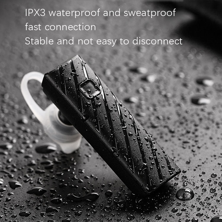 Single Ear 4.2 Bluetooth Headset Stereo HIFI Sports Wireless Bluetooth Headset(A2 Black) - Bluetooth Earphone by PMC TechLife | Online Shopping South Africa | PMC TechLife