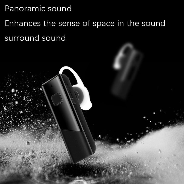 Single Ear 4.2 Bluetooth Headset Stereo HIFI Sports Wireless Bluetooth Headset(A2 White) - Bluetooth Earphone by PMC TechLife | Online Shopping South Africa | PMC TechLife