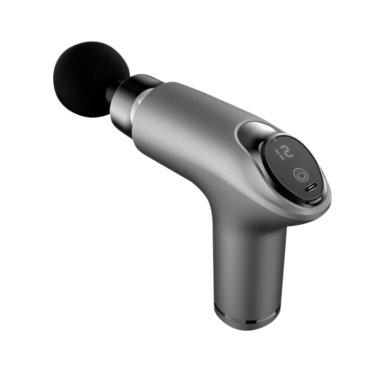 PS818 Variable Speed Vibrating Mini Muscle Fascia Relax Massager, Specification: 12 Gear (Gray) - Massage gun & Accessories by PMC TechLife | Online Shopping South Africa | PMC TechLife | Buy Now Pay Later Mobicred