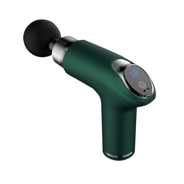 PS818 Variable Speed Vibrating Mini Muscle Fascia Relax Massager, Specification: 12 Gear (Green) - Massage gun & Accessories by PMC TechLife | Online Shopping South Africa | PMC TechLife | Buy Now Pay Later Mobicred