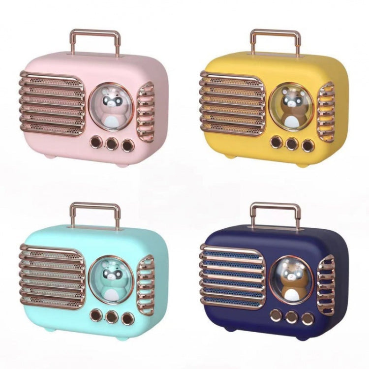 DW09 HD Sound Quality Portable USB Luggage Bluetooth Speaker(Pink) - Desktop Speaker by PMC TechLife | Online Shopping South Africa | PMC TechLife