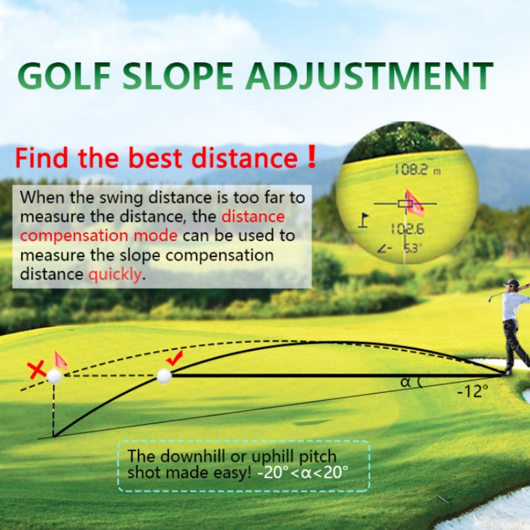 ARTBULL Touch Screen Golf Laser Speed Measurement Rangefinder(NP600) - free shipping - PMC TechLife - Order now!