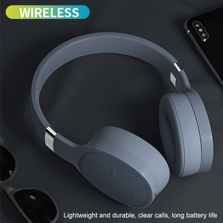 VJ087 Folding Wireless Sports Bluetooth Gaming Headset(Blue) - Headset & Headphone by PMC TechLife | Online Shopping South Africa | PMC TechLife